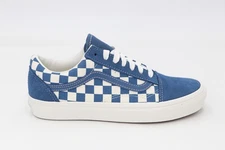 Vans Primary Check Old Skool Shoe Navy/White