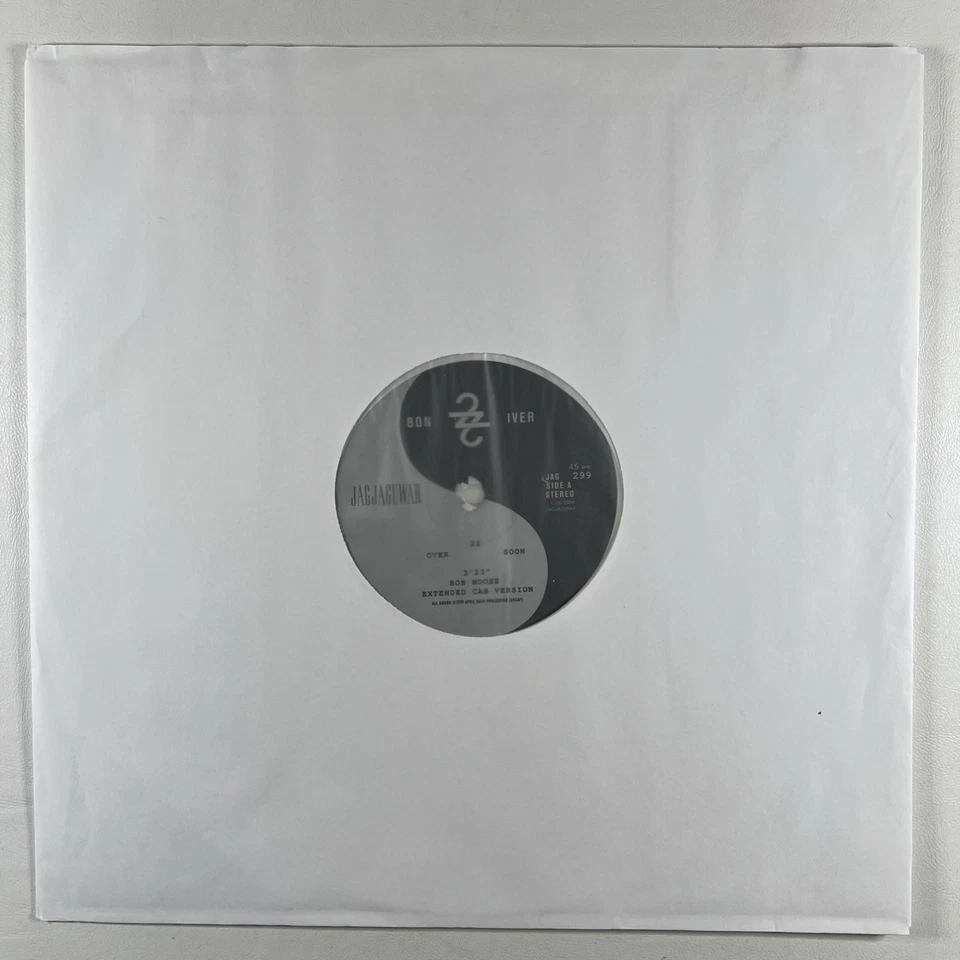 Bon Iver “20/10” Single 7”/Jagjaguwar JAG299 (EX) Ltd Ed White 2016 45RPM - Image 3 of 4