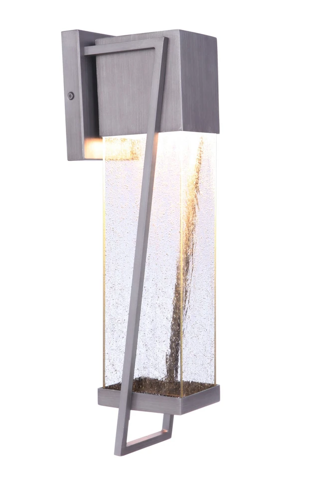Craftmade ZA4424-LED Bryce 20" Tall LED Outdoor Wall Sconce - Silver - Image 2 of 3