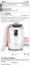 Brand New Towel Warmer