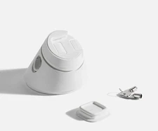 Bouncepad Click Secure Tablet Docking Station for POS w/ 2 Keys, White NEW