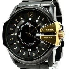 Diesel DZ1209 Reloj de Cuarzo Acero Inoxidable Esfera Negra Reloj de Pulsera para Hombre