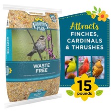 Waste Free Wild Bird Food, Dry, 1 Count per Pack, 15 lbs.