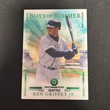 2025 Panini Boys Of Summer Ken Griffey Jr. #88 Emerald /5 SSP