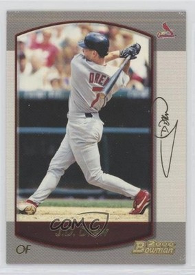 2000 Bowman Gold 16/99 JD Drew #93 0d4