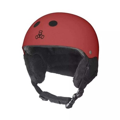 Triple 8 Halo Audio Adjustable Snow Helmet Red XS/S Snowboard Part & Accessorys