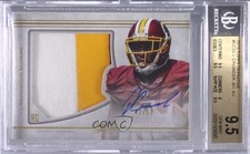 2015 Topps Definitive Collection 42/50 Jamison Crowder BGS 9.5 GEM MINT Auto 5w7