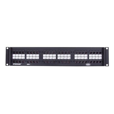 Hubbell Speedgain c5e+ P5E48UE 48-Port 19in Rack Mountable