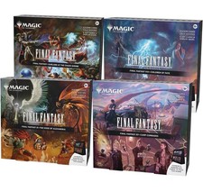 Magic The Gathering Final Fantasy Scene Box Bundle All 4 -IN HAND FACTORY SEALED
