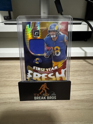 2025 Donruss Optic Terrance Ferguson Blue Hyper (RAW)
