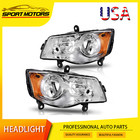 Headlights Set For 2011-2019 Dodge Grand Caravan 2008-16 Chrysler Town& Country (For: Chrysler Town & Country)