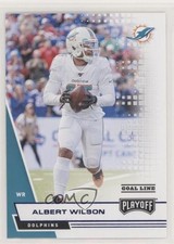 2020 Panini Playoff Goal Line Albert Wilson #9 0f7h