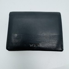TUMI Bifold Slim Card Case W/ ID Window - Black