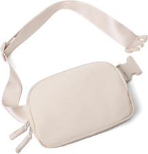 Belt Bag for Women Two-Way Zipper Cross Body Fanny Pack Fashion Waist Packs Ever