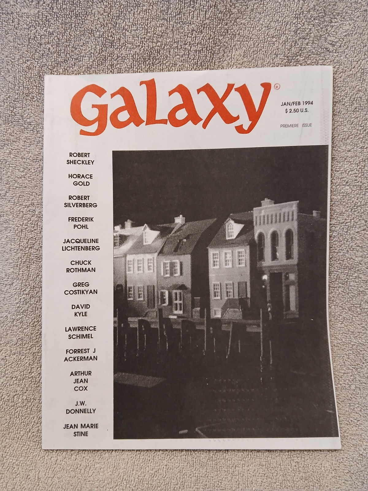 Vintage Large-Format GALAXY sci-fi mags--all 1994 issues! foto 6