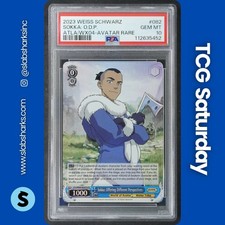 2023 WEISS SCHWARZ ATLA/WX04 AVATAR RARE #082 SOKKA: O.D.P. PSA 10