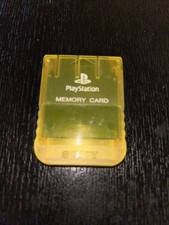 Sony Playstation 1 PS1 Official OEM 15 Block Memory Card Import SCPH-1020 Japan