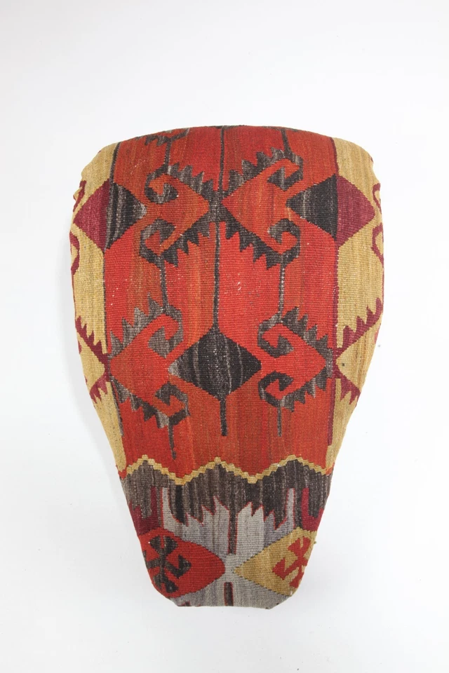 Banco de acento tapizado Anatolian Kilim - Decoración del hogar bohemia, envío gratuito Foto 2 de 4