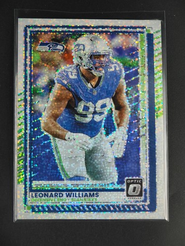 Leonard Williams 2025 Panini Donruss Optic Football White Sparkle [3hk