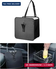 Foldable Car Trash Can with Waterproof Lining, Small