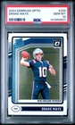 2024 PANINI DONRUSS OPTIC #229 DRAKE MAYE ROOKIE RC PSA 10