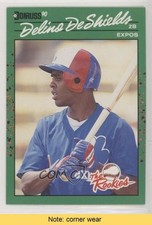 1990 Donruss The Rookies Box Set Delino DeShields #6 READ fm0