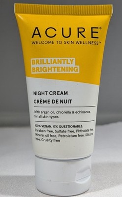 ACURE Brilliantly Brightening Night Cream, 1.7 oz