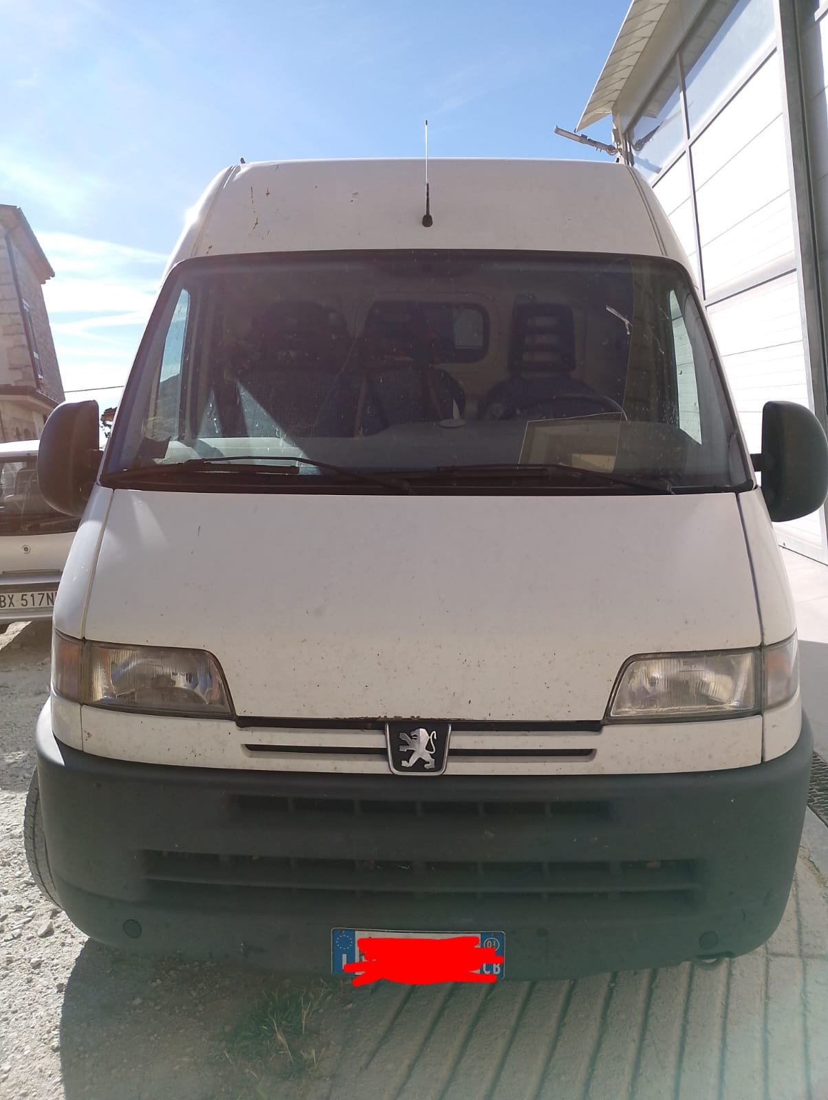Furgone Peugeot Boxer (come Ducato) e/o scaffali - scaffalatura