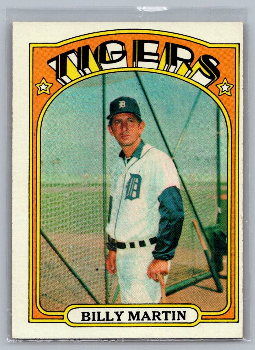 1972 Topps Billy Martin #33