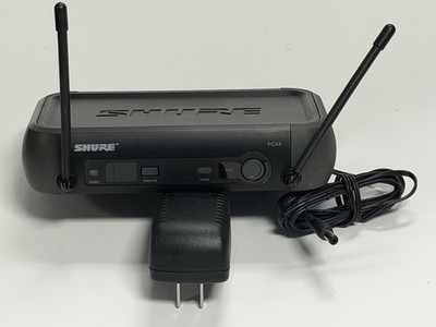Shure PGX4 H6 524-542 MHz Wireless Microphone Receiver w/ Power Supply