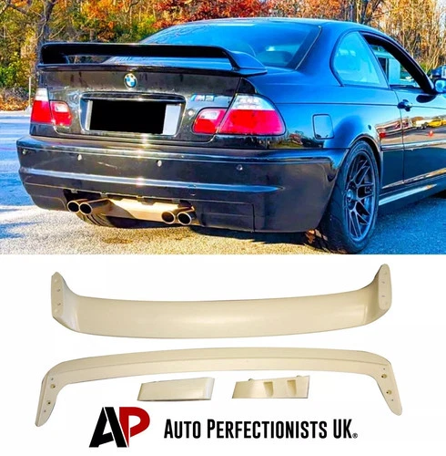 For BMW 3 Series M3 E46 GT GTR Rear Boot Spoiler Wing Trunk Drift Body 1997-2006