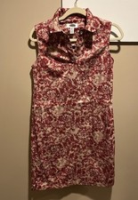 Talbots Petites Sleeveless Women’s Floral Dress Size 2 Perfect For Summer!