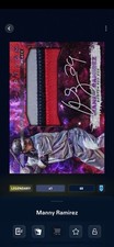 TOPPS BUNT DIGITAL * 2021 Five Star Manny Ramirez Galaxy Signature Relic 100cc