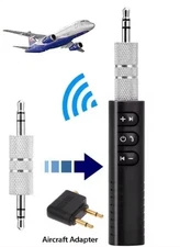 Car Bluetooth Receiver Transmitter Bt5.0 3.5mm Aux Jack Stereo Music Audio Car K