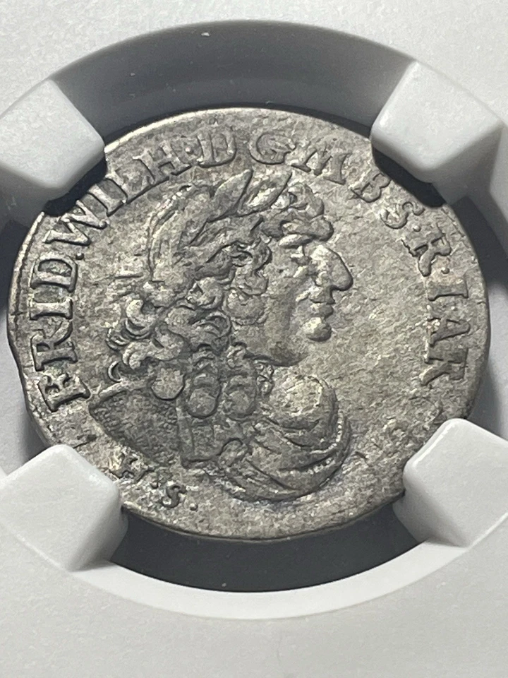 Germany - Brandenburg 6 Groschen 1683 HS Friedrich Wilhelm NGC XF40 - Image 2 of 4