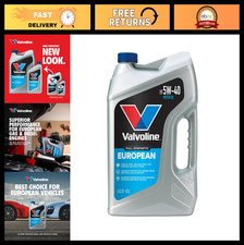 Full Synthetic 5W-40 Motor Oil for European Vehicles - 5 Quart, High Performance 39.19 per gallon