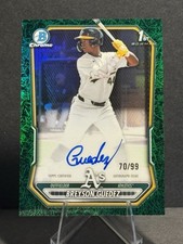 Breyson Guedez Bowman Chrome 2026 Green /99 Auto