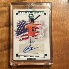 2024  Boys of Summer #AGS-BE Bryce Eldridge Auto American Glory Emerald #5/5
