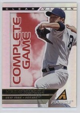 2013 Panini Pinnacle Clear Vision Complete Game Hiroki Kuroda #CV20 05k6