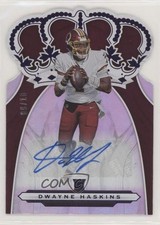2019 Panini Chronicles Crown Royale Rookie Purple 9/10 Dwayne Haskins Auto w6z