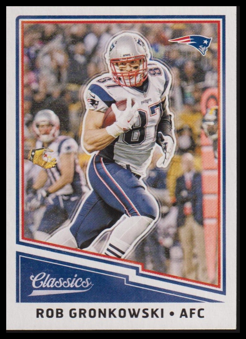 2017 Panini Classics #40 Rob Gronkowski