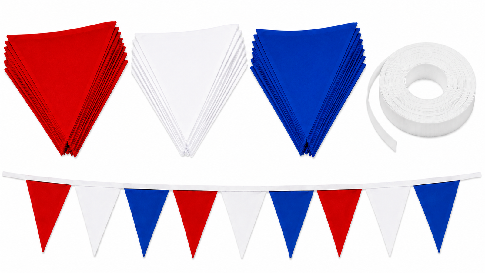 Make Your Own 25 Metre United Kingdom Flag Themed Bunting Garden Decoration
