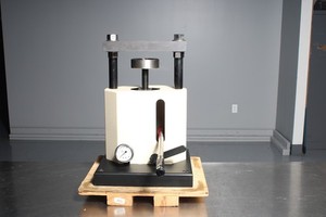 Chemplex SpectroPress 12 Ton Manual XRF Briquetting Press 4312