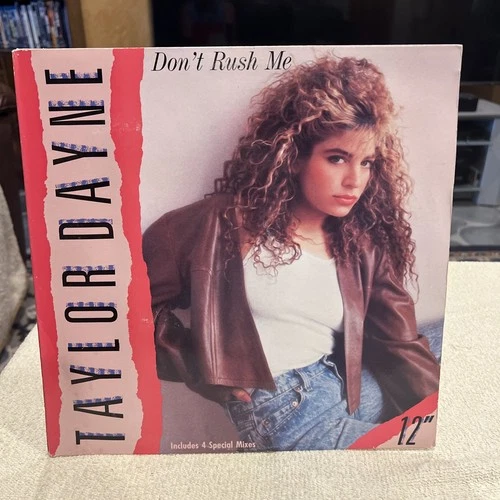 Taylor Dayne Don't Rush Me 12" Single 4 Mixes 1988 EX/VG
