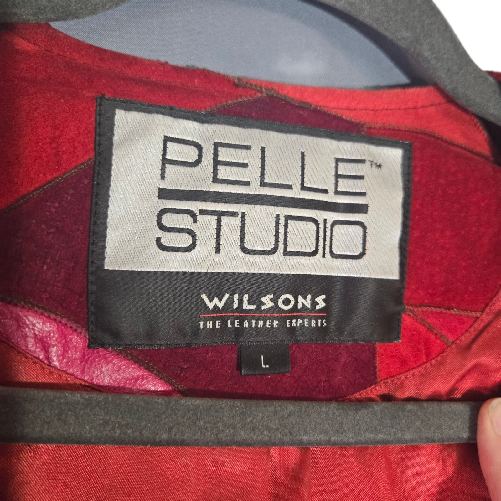 Wilsons Pelle Studio Patchwork Leather Jacket Wom… - image 11