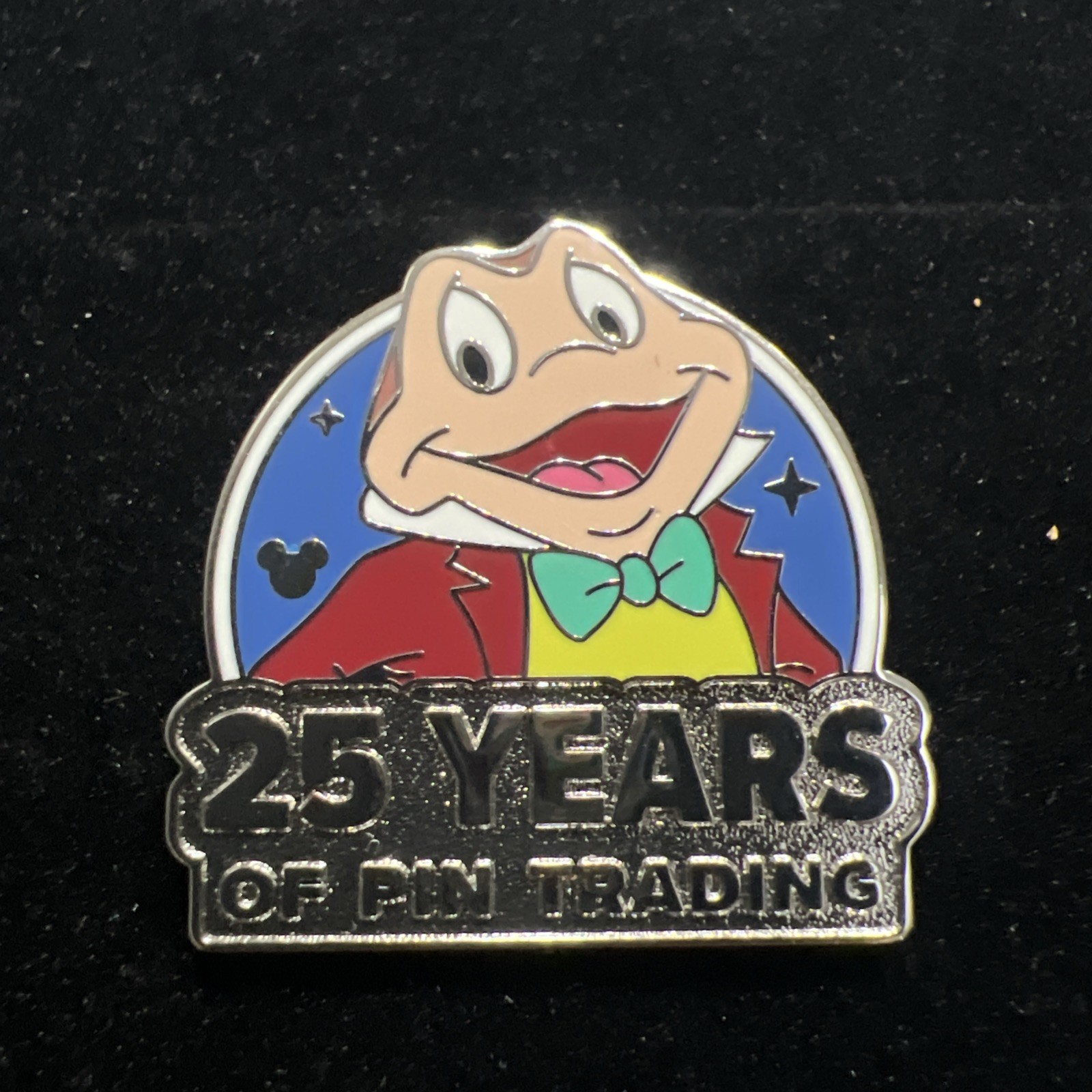 2025 DLR 25 Years of Pin Trading Mr Toad Hidden Mickey Disney Pin 170933