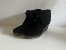 Buffalo Keilstiefeletten Stiefel Stiefeletten Boots Ankle schwarz Schuhe 39