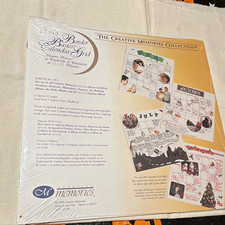 Creative Memories 12" x 12" Border Basics Calendar Grid Refill Pages RCM-12CL