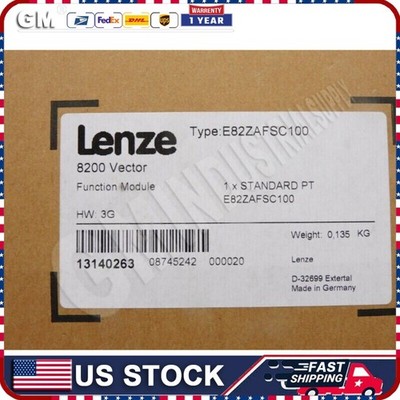US Free TAX Lenze 8200 Vector Function Modules E82ZAFSC100
