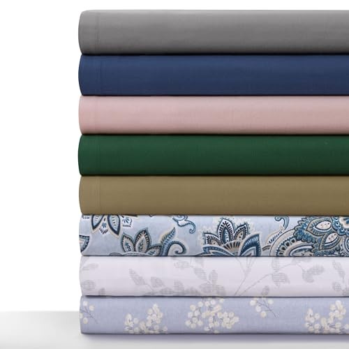 King German Flannel Pillowcases, Set of 2, 200-GSM Heavyweight Cotton, Giovan... - Bild 4 von 4